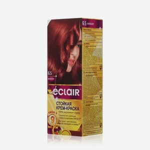 Стойкая крем - краска для волос с маслами Eclair Omega-9 6.5 Махагон