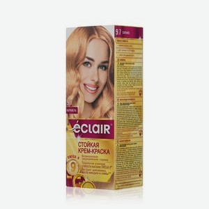 Стойкая крем - краска для волос с маслами Eclair Omega-9 9.7 Карамель