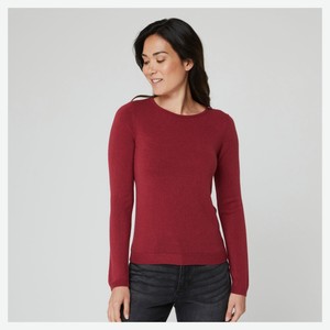 Пуловер женский InExtenso бордовый