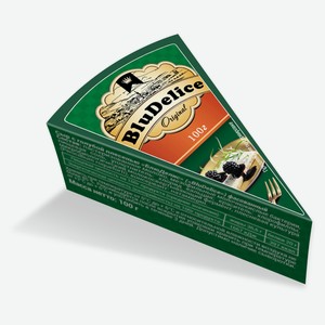 Сыр с плесенью ВluDelice 56% БЗМЖ, 100 г