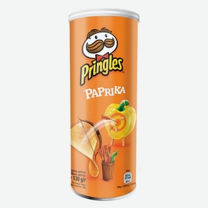 Чипсы картофельные Pringles Paprika, 130 г