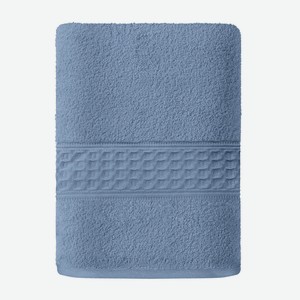Набор полотенец Home&Style махровое 450г/м2 FRESCO цвет Синий деним