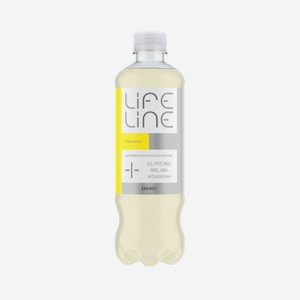Напиток витаминный Lifeline лимон негазированный, 500мл Россия