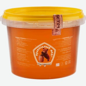 Мед натуральный Правильный мёд цветочный, 1 кг