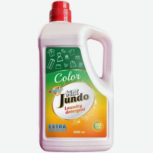 Средство для стирки цветного белья Jundo Color, 5 л