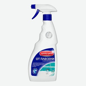 Чистящее средство Unicum для ванной комнаты антиплесень, курок, 500 мл