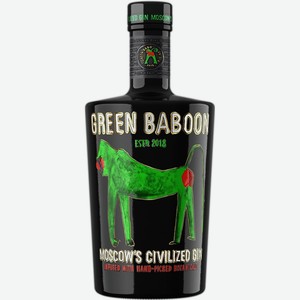 Джин  Green Baboon , 0.5 л, Россия