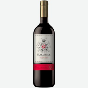 Вино Noble Fleurs красное полусладкое 0,75 л