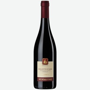 Вино Scanavino Dolcetto красное сухое 0,75 л