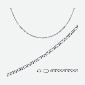 Цепь SOKOLOV из серебра, плетение Бисмарк, 925 проба 968140604, размер 60 см