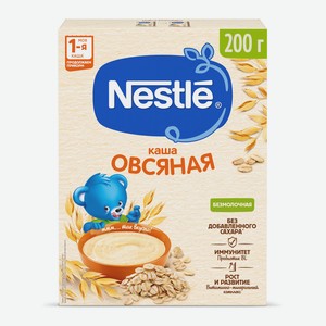 Каша Nestle овсяная безмолочная, 200г Россия
