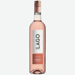 Вино ЛАГО Розе розовое п/сух 10% ст/б 0.75л