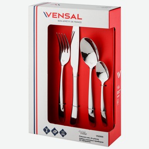 Набор столовых приборов VENSAL на 6 персон, 24 предмета (VS2300)