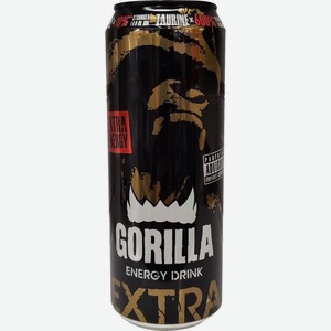 Напиток энергетический Gorilla Extra Energy 450мл