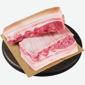Грудинка свиная на коже 1 кг