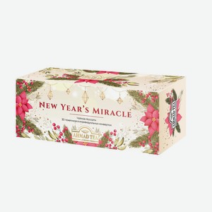 Набор чайный Ahmad Tea New Year`s Miracle ассорти 3 вкуса 30 пак