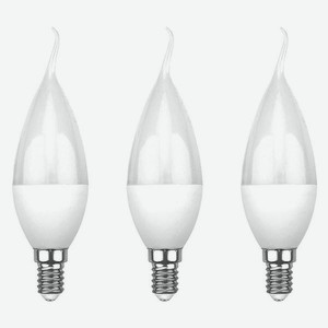 Лампа Rexant CW 7.5 Вт E14 713 Лм 4000 K (3 шт.)