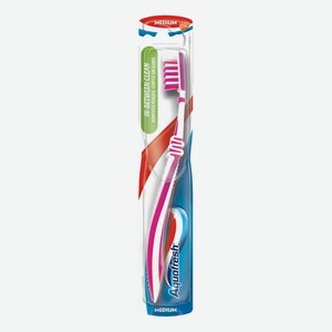 Зубная щетка Aquafresh In-between Clean для очищения зубов и межзубных промежутков средняя жесткость в ассортименте Германия