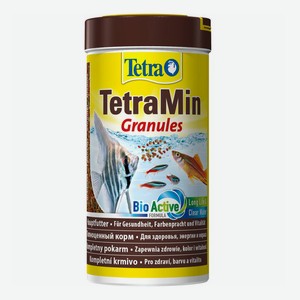 Корм для всех видов аквариумных рыб Tetra Min Granules гранулы 500 мл