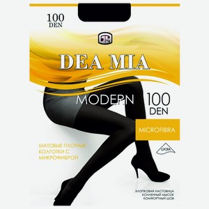 Колготки Dea Mia Modern 100 nero, размер 4