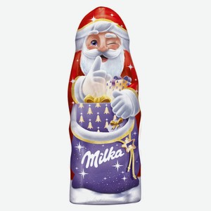 Шоколад Milka молочный в форме Деда Мороза, 45 г