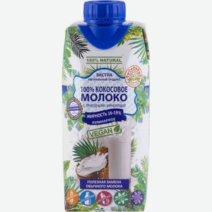 Напиток кокосовый Азбука продуктов Кулинарное, 16-19%, 0,33 л