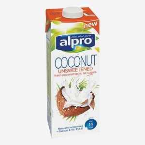 Напиток кокосовый Alpro обогащенный кальцием 1,2% 1 л