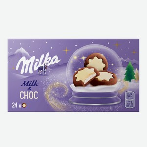 Набор подарочный Milka Milk and Choc white, 150г Россия