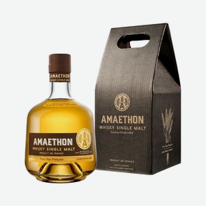 Виски Amaethon Single Malt в подарочной упаковке, 0.7л Франция