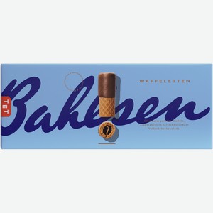 Трубочки Bahlsen вафельные с молочным шоколадом, 100г Германия