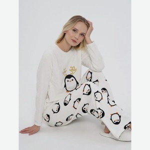 Плюшевый домашний костюм с пингвином