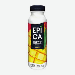 Йогурт Питьевой Epica С Манго 2,5% 260г