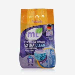 Универсальный стиральный порошок концентрат Meine Liebe Extra Clean 2,4кг