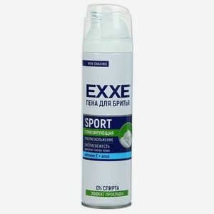 Пена для бритья Exxe Sport Energy Cool Effect, 200 мл