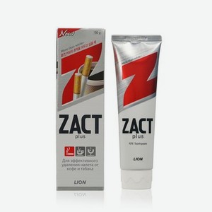 Зубная паста CJ Lion   Zact   отбеливающая , против кофейного и никотинового налёта 150г