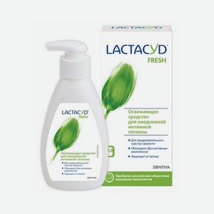 Гель для интимной гигиены Lactacyd Fresh с натуральной молочной кислотой и део-активным комплексом 200мл