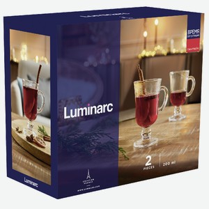 Набор кружек Luminarc Tasting для глинтвейна, 200мл х 2шт Россия