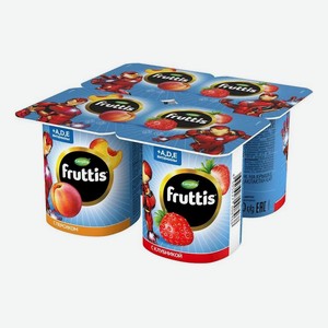 Йогуртный продукт Fruttis Kids клубника 2,5% 110 г