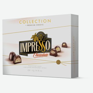Набор конфет Impresso шоколадное ассорти, 424 г