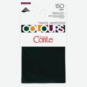 Колготки женские Conte Elegant Ce Colours 150 Verde, размер 4