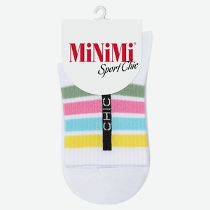 Носки женские MINIMI Sport chic bianco, р 39-41