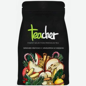 Чайный напиток Teacher Зимнее яблоко с имбирем и медом, 100 г
