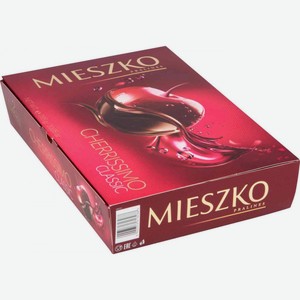 Набор конфет Mieszko Cherrissimo Classic с вишней в алкоголе, 285 г