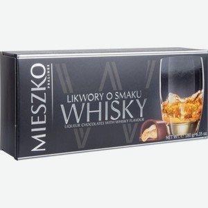 Набор конфет Mieszko Whisky c виски, 180 г