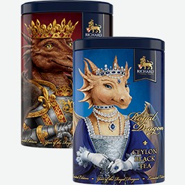 Чай Ричард, Подарочный, Год Королевского Дракона, Чёрный, 80 Г