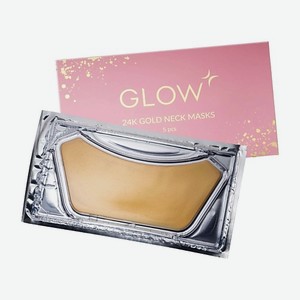 GLOW 24K GOLD CARE Маска (патчи) для шеи 5