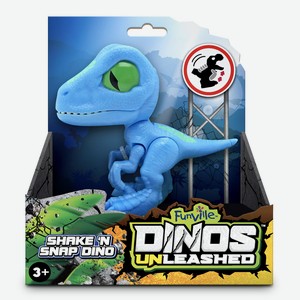 Игрушка Dino Uleashed- фигурка клацающего раптора мини