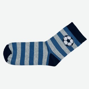 Носки для мальчика «Носи свое!» Футбол серо-голубые, р 18