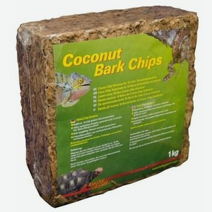 Субстрат для террариумов LUCKY REPTILE  Coconut Bark Chips , коричневый, 1кг (Германия)