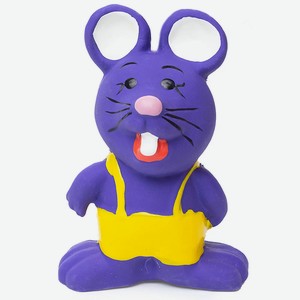 Игрушка для собак латексная DUVO+  Мышка , фиолетовая , 10.4см (Бельгия)